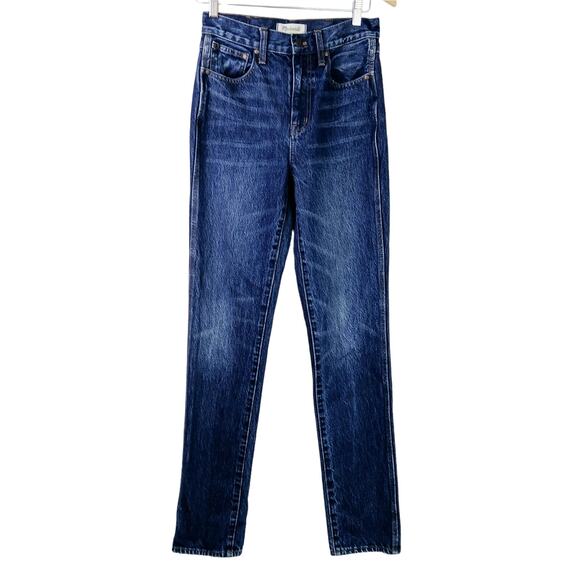 Madewell SZ T25/2 Tall Perfect Vintage Jean Diversey Wash Retro Stitched Edition - Picture 2 of 6